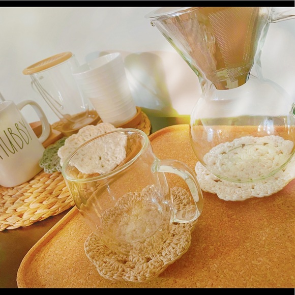 Handmade cup coasters - Picture 2 of 2